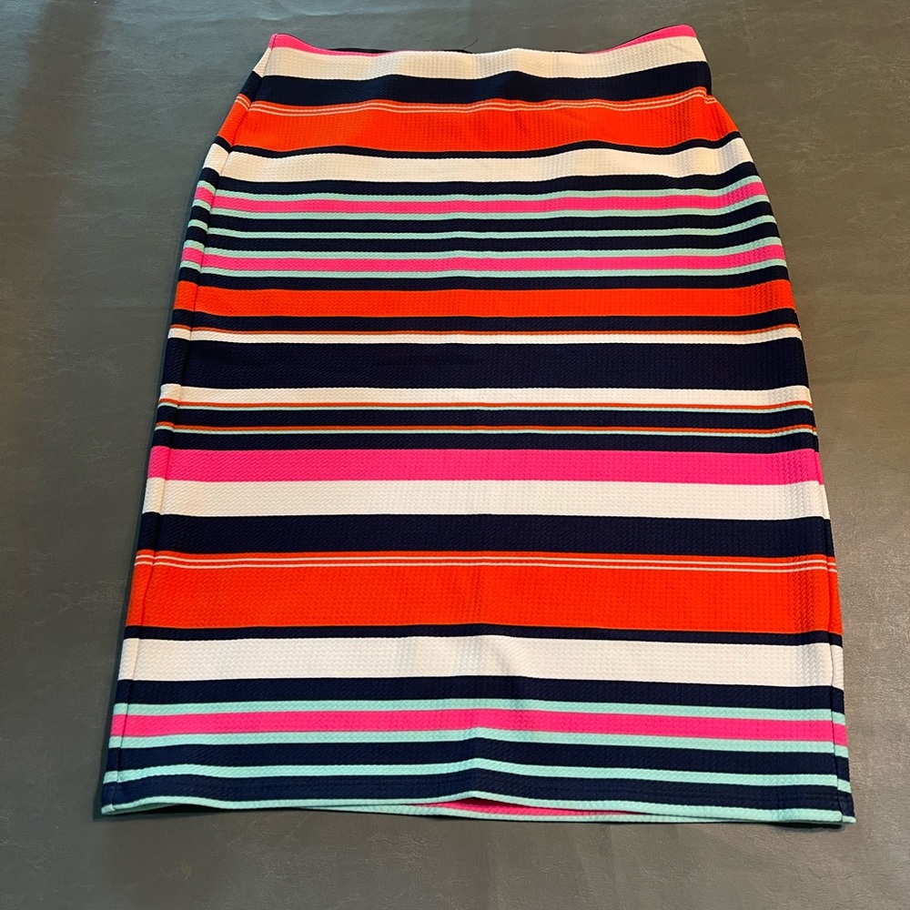 Cute knee length skirt brand NYCC very colorful